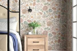 Wallpaper Accent Walls For a Serene Atmosphere in the Bedroom