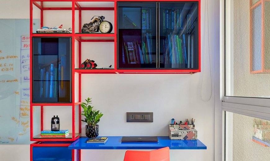 Enliven Your Home Office with these Gorgeous Colorful Workstations Ideas