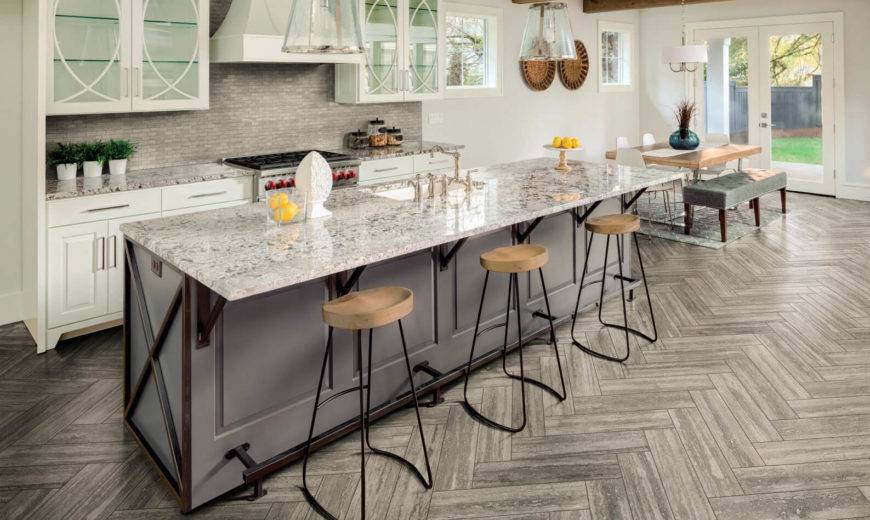 How To Incorporate A Herringbone Pattern Into Your Décor