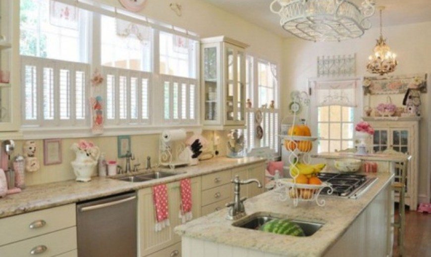 Vintage, Yet Romantic, Kitchen to Suit Your Taste